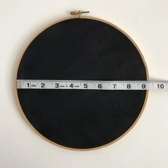 Chalkboard Embroidery Hoops - 2 sizes